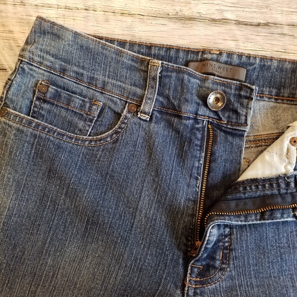 Nine West womens blue jeans size 10 - Picture 7 of 16